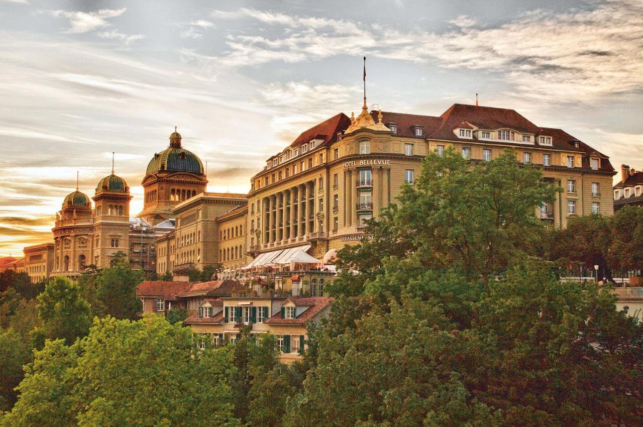 Hotel Bellevue Palace Berna Exterior foto